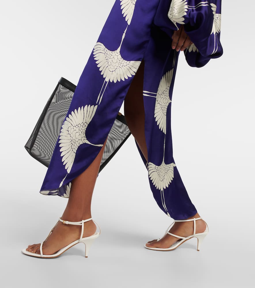 Zelma printed maxi dress