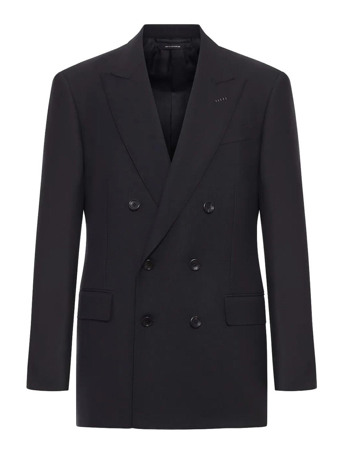 High Twist Double Breasted Wool Jacket