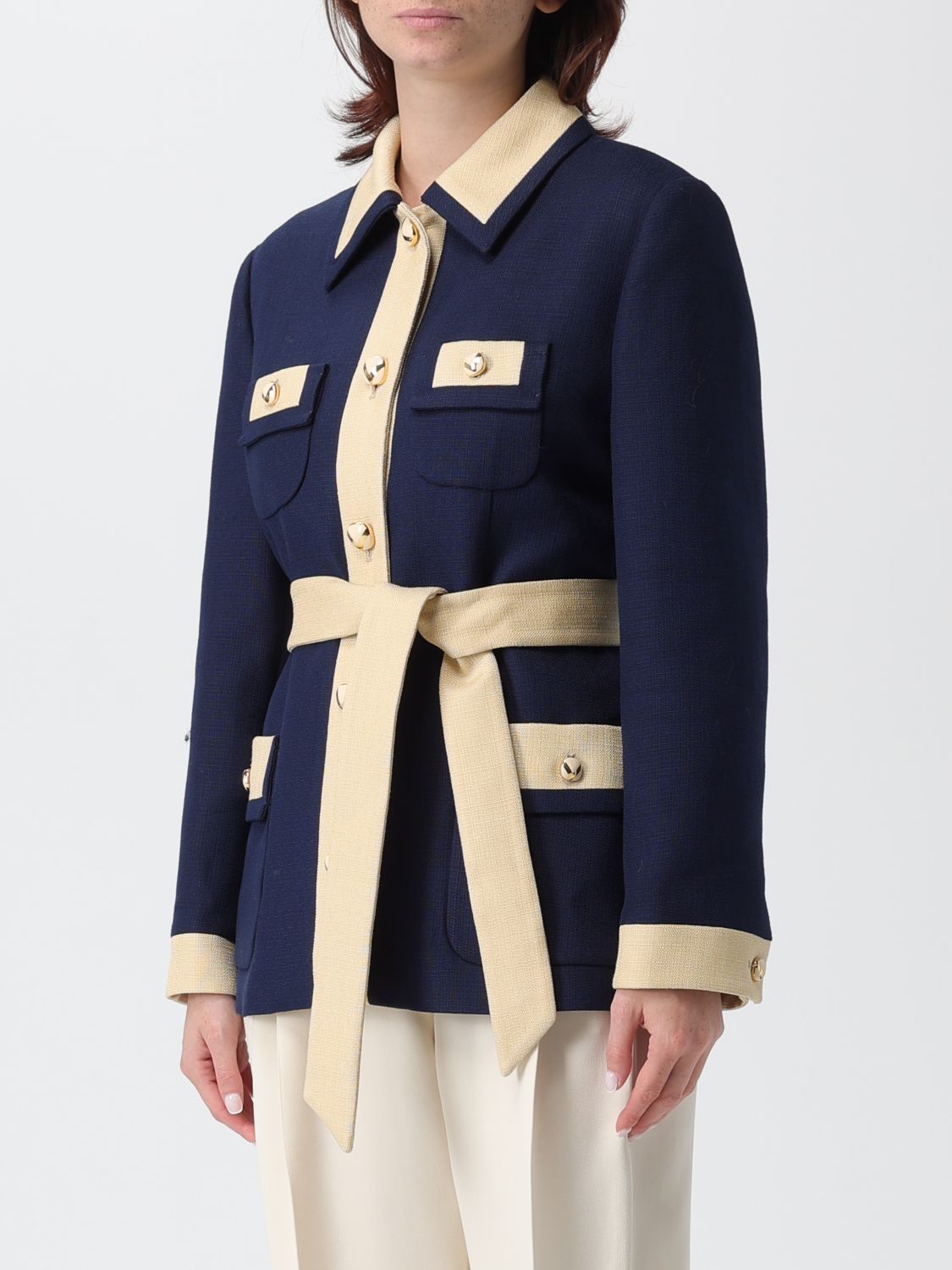 Jacket Woman color Blue