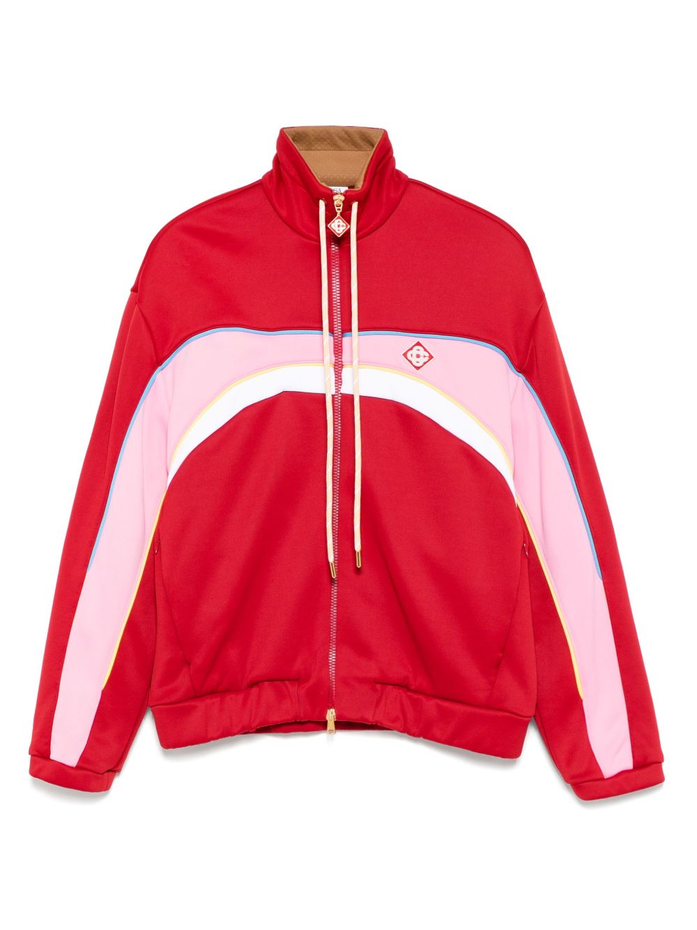 Casablanca Tricot track jacket - Red