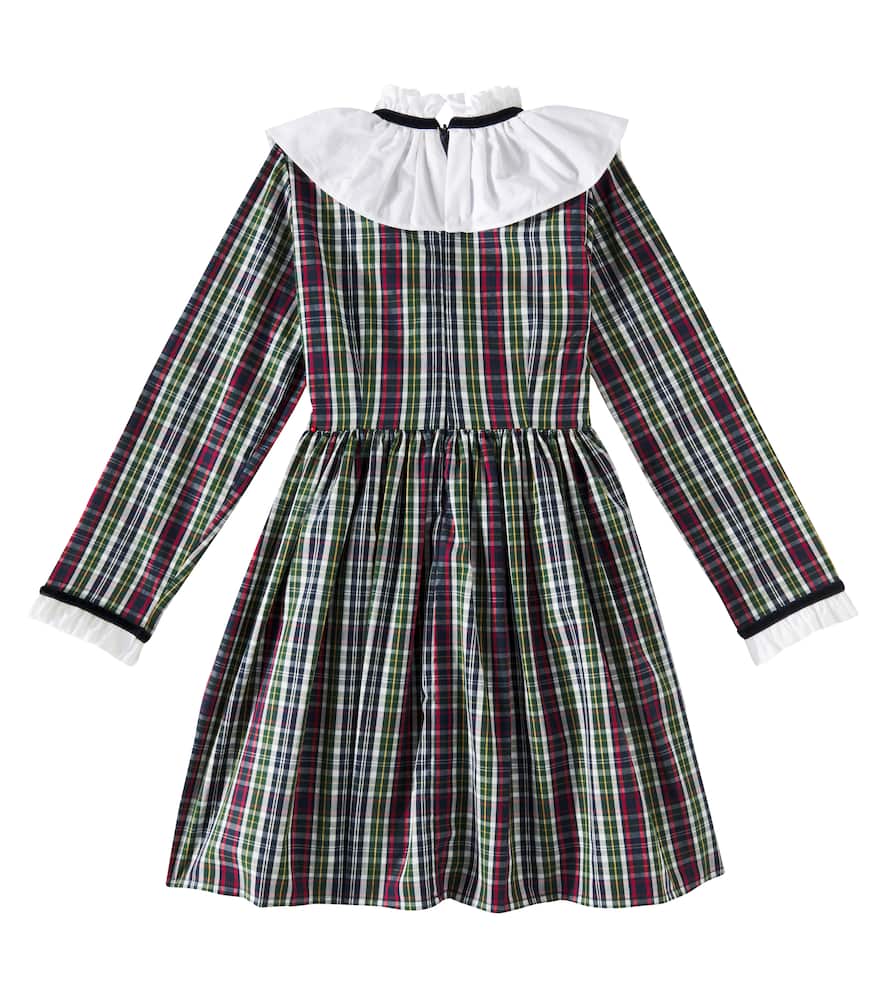 Flora Tartan cotton dress