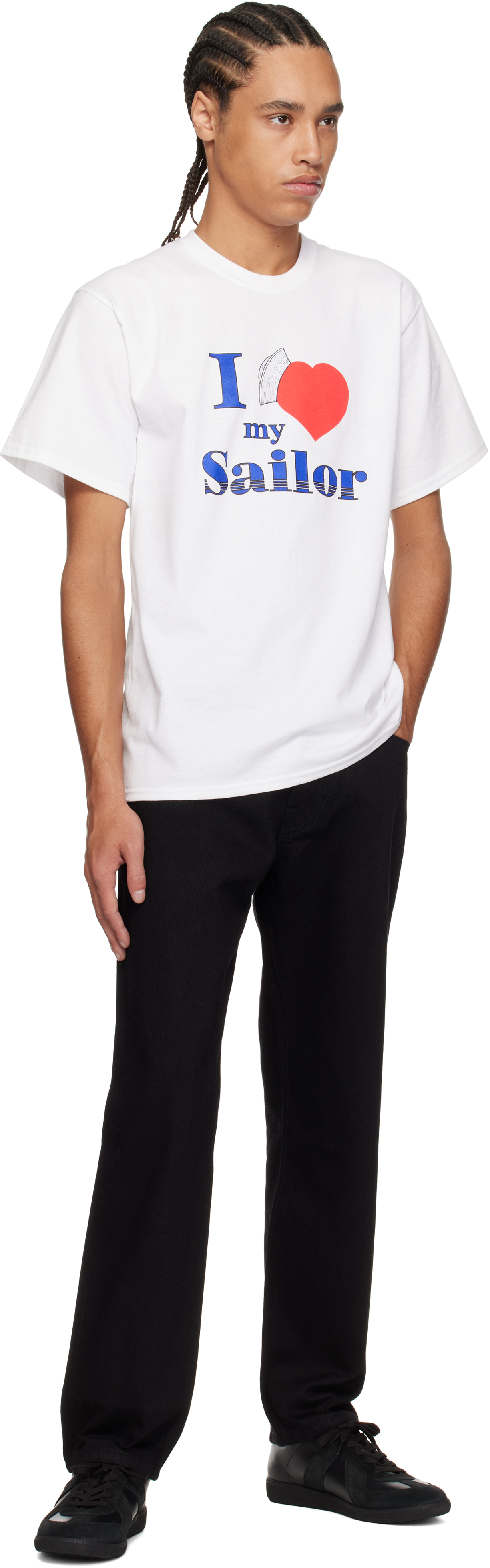 Noah White 'I Love My Sailor' T-shirt