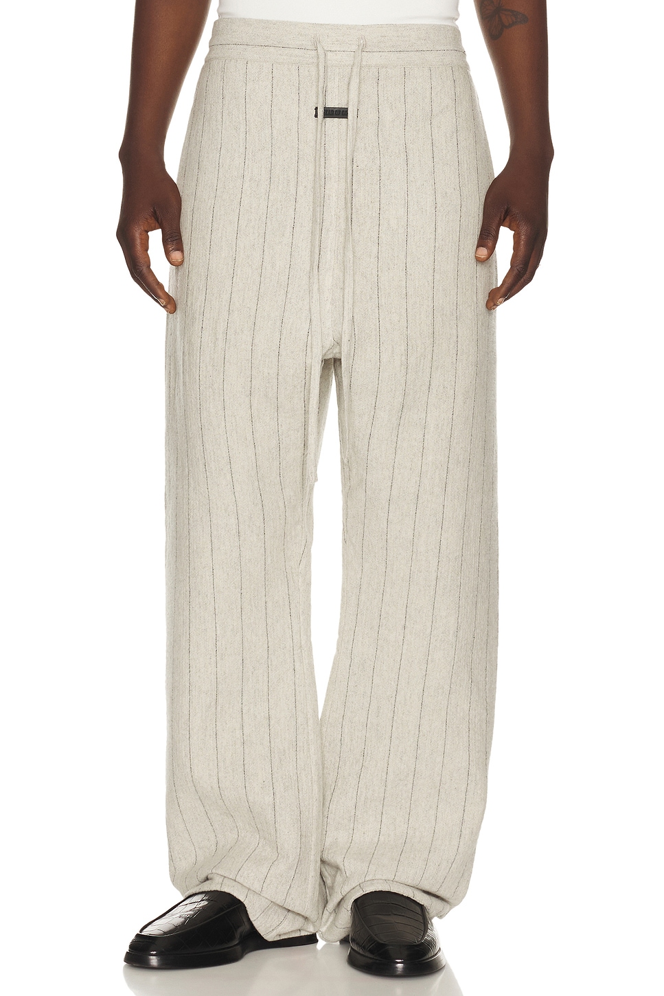 Fear of God Baseball Flared Pants in Light Beigeblack - Cream. M also in L, XL/1X