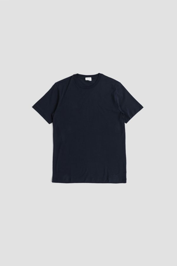 Peruvian Pima Cotton T-Shirt — Navy