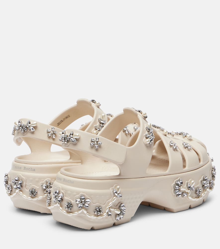 Simone Rocha x Crocs Stomp Fisherman platform sandals