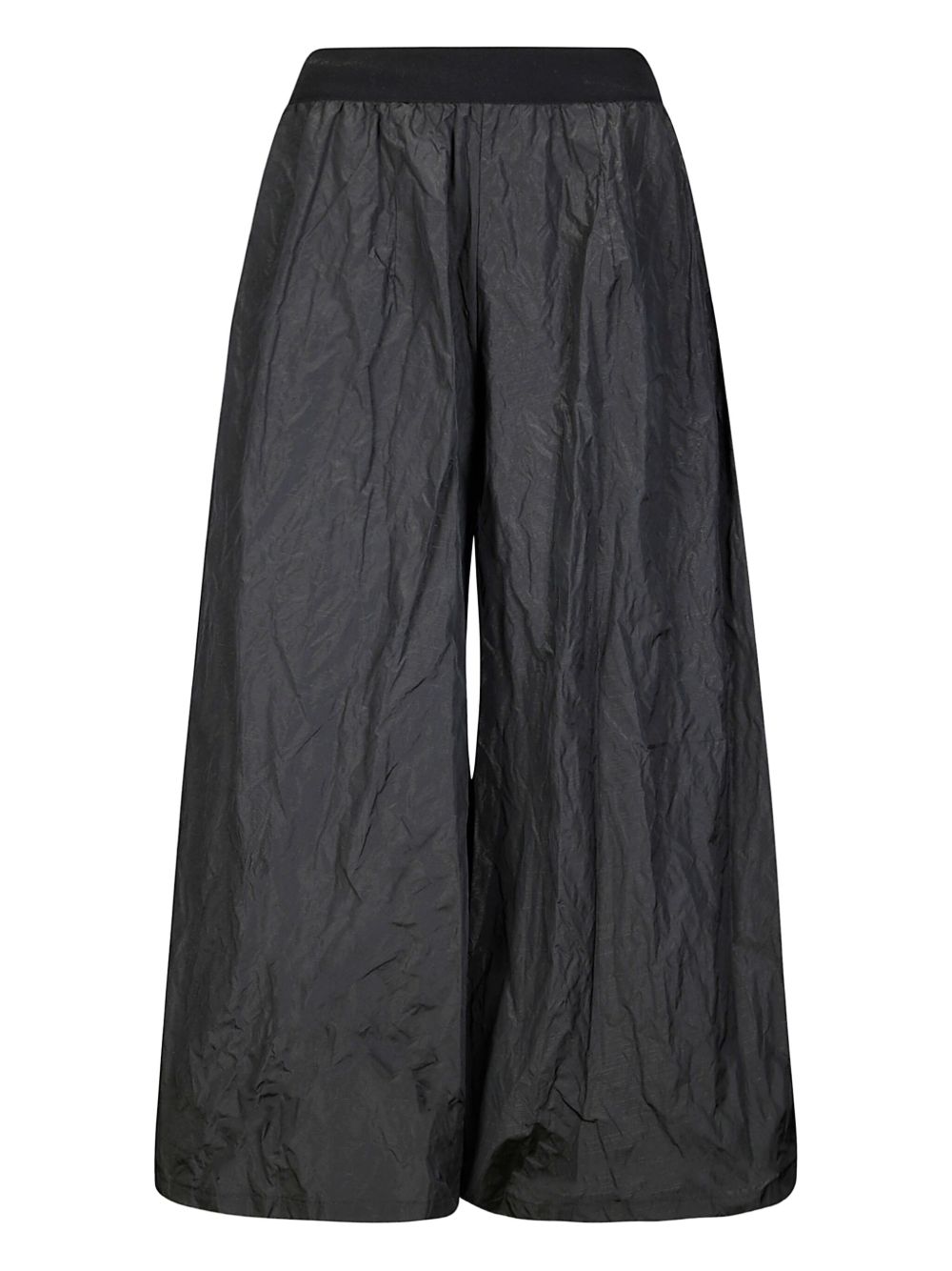 Maria Calderara crinkled palazzo pants - Black