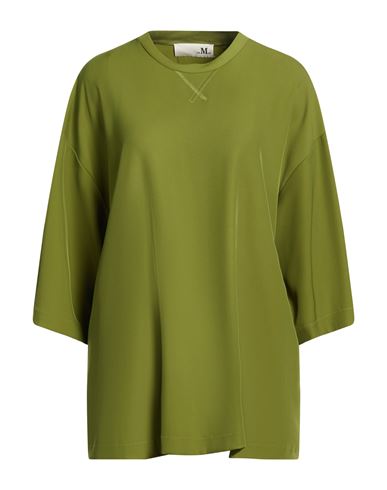 Woman Top Khaki Size S Polyester, Elastane