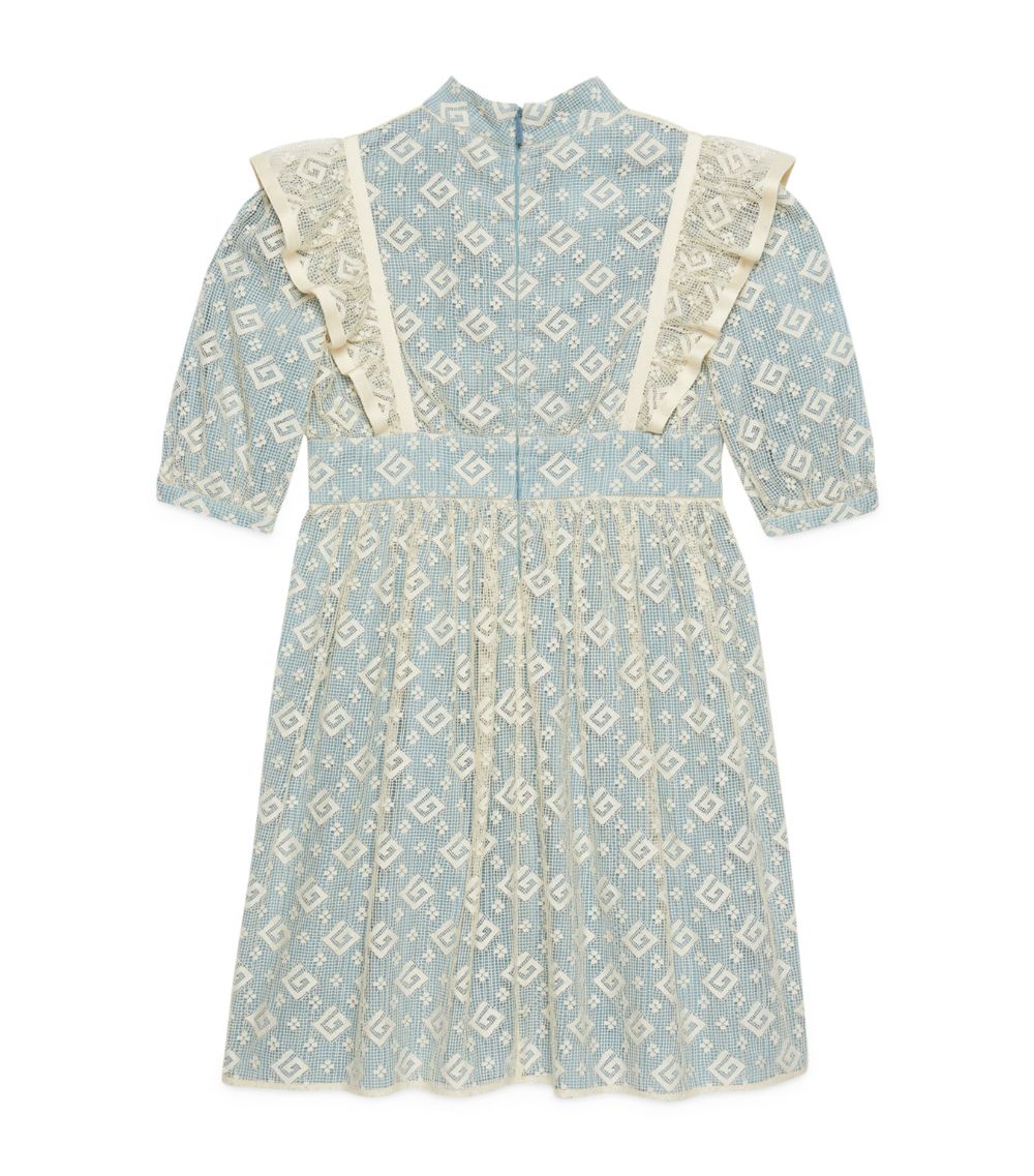 Kids Embellished Square G Dress