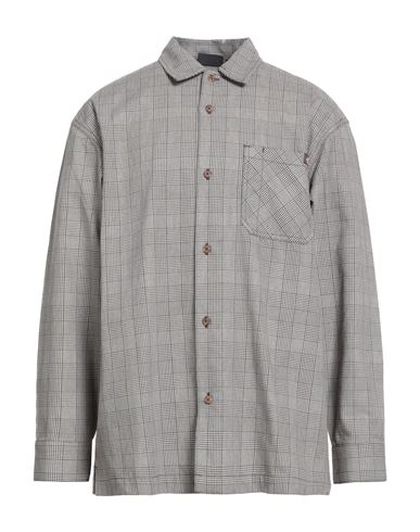 Man Shirt Dark brown Size XL Cotton
