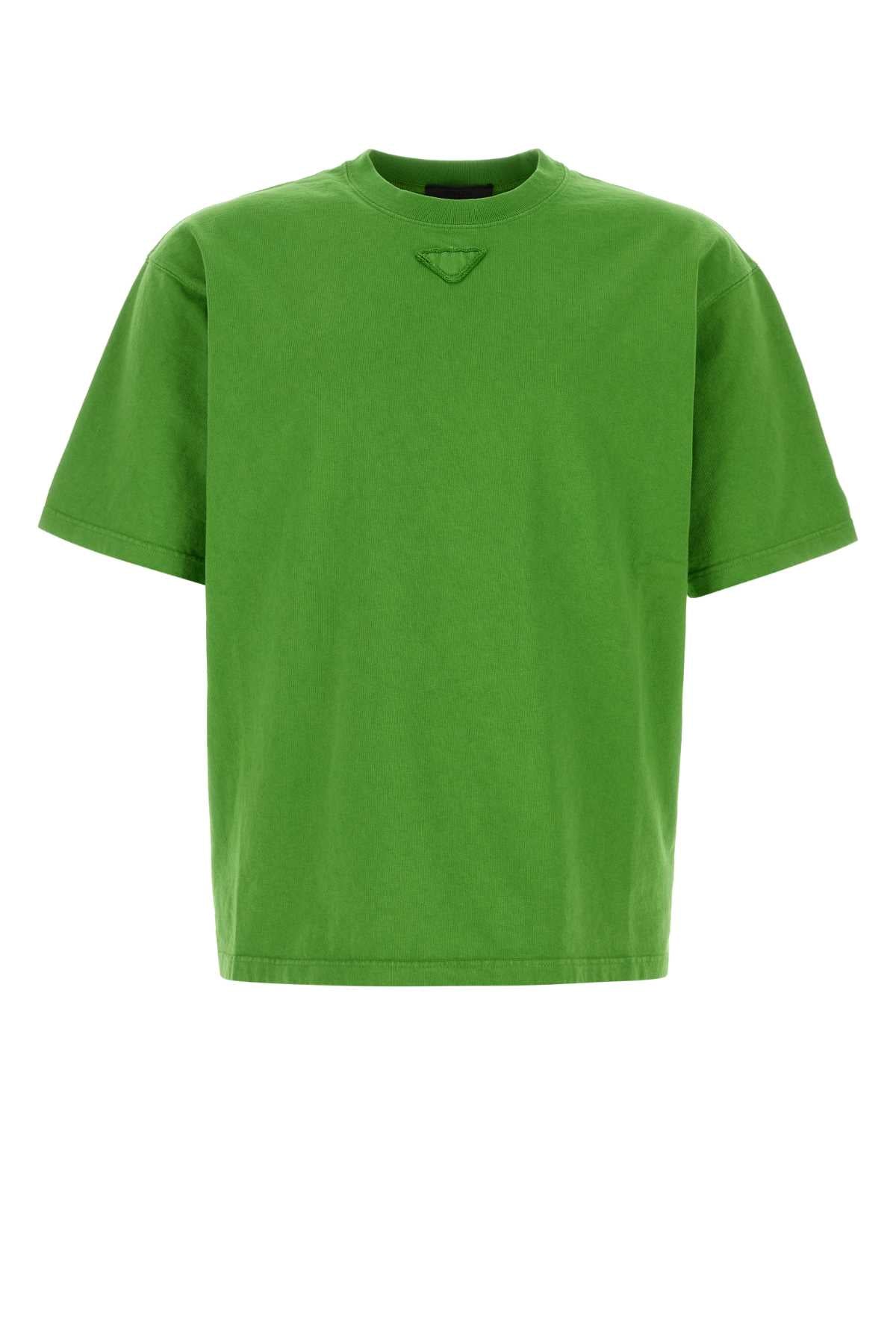 Cotton T-Shirt — Green