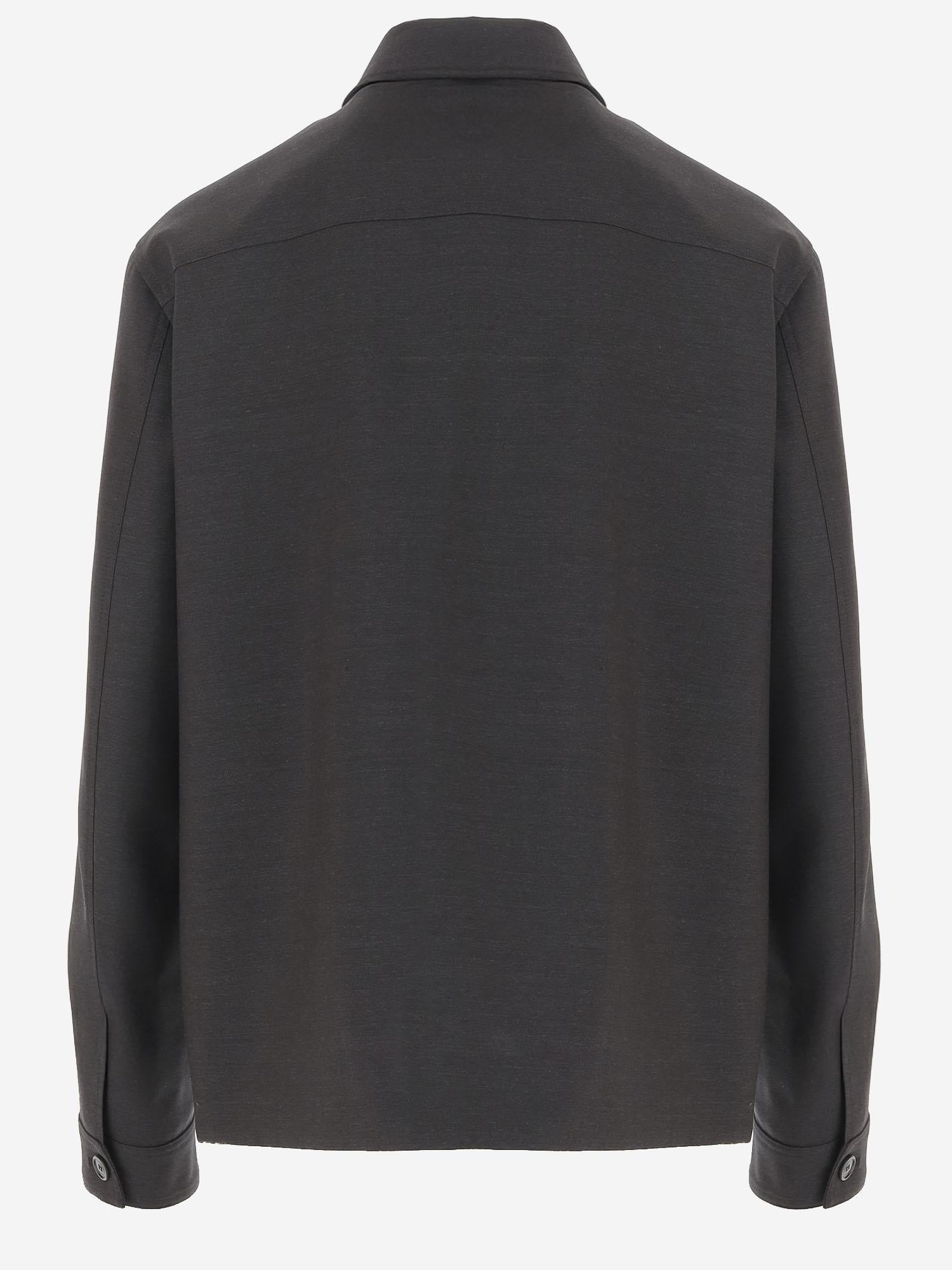 Wool Jacket — Black