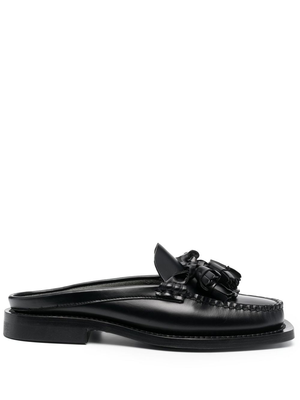 Cairel slip-on leather loafers - Black