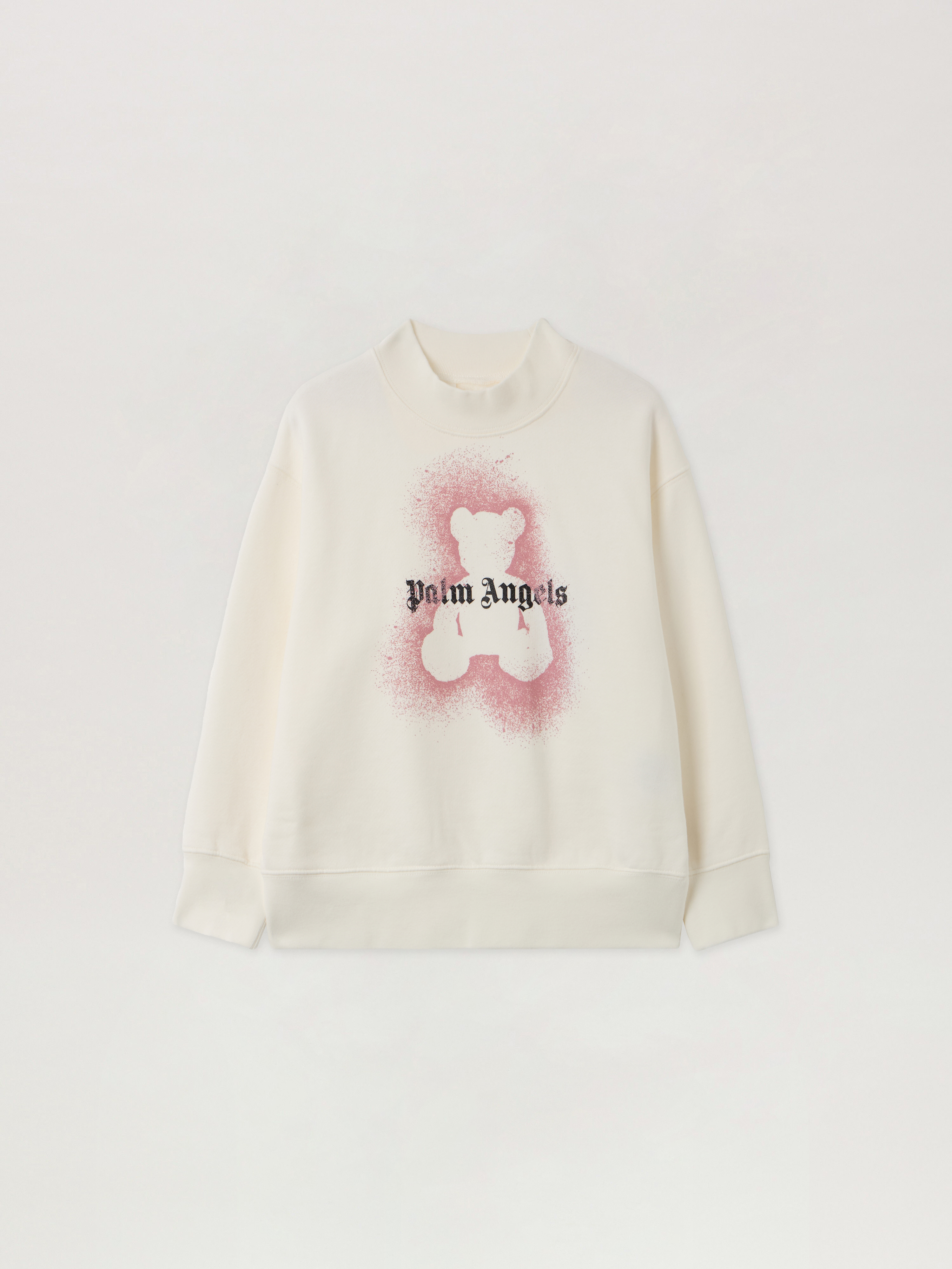 Pa Spray Bear Crewneck Kids  Off White