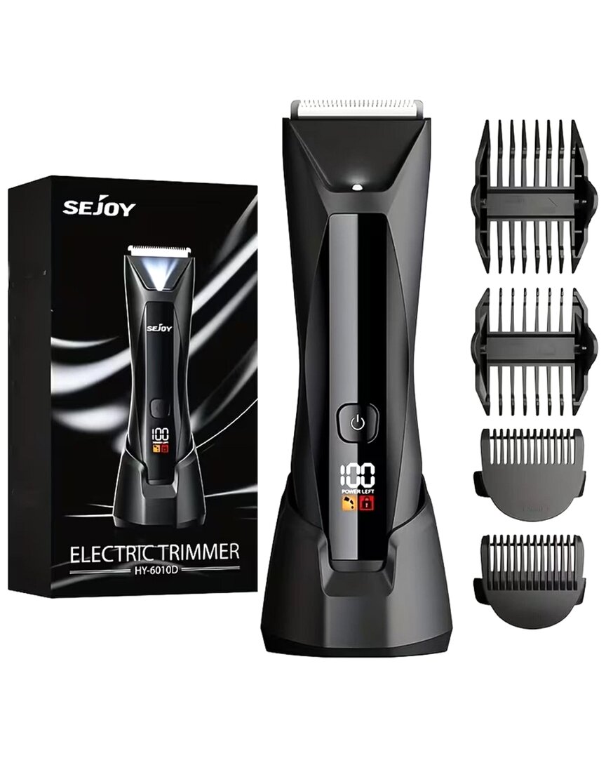 Electric Body Hair Trimmer Usb Rechargeable With D