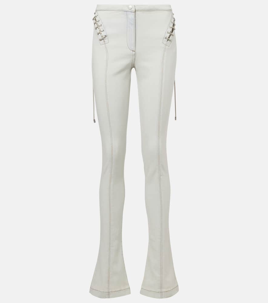 Mid-rise slim jeans