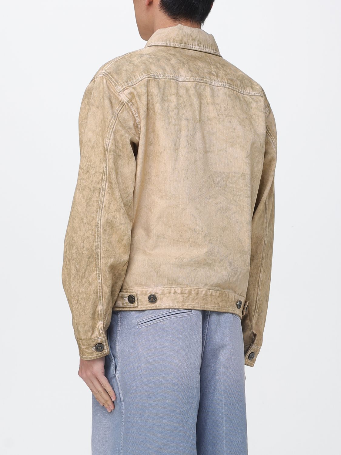 Jacket Men color Green