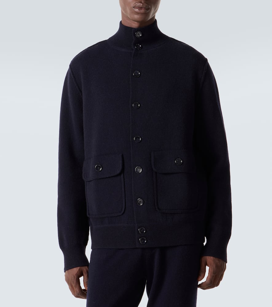 Wool and cashmere jacket