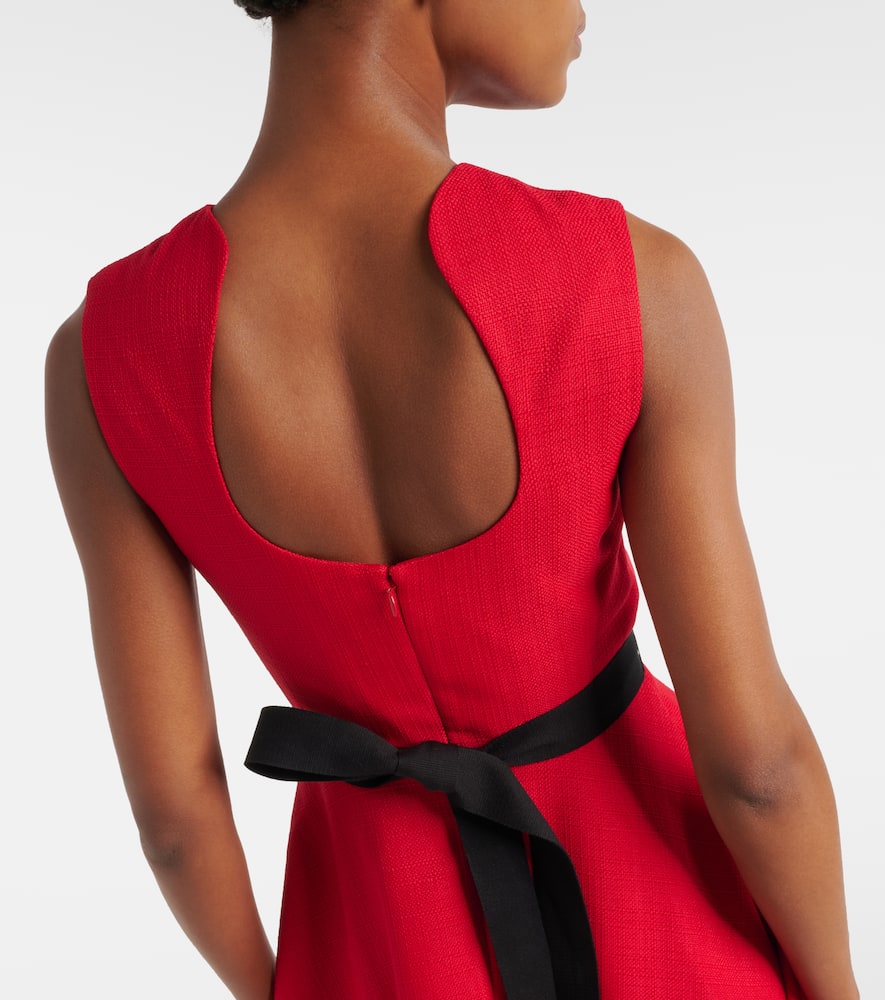 Mire colorblocked midi dress