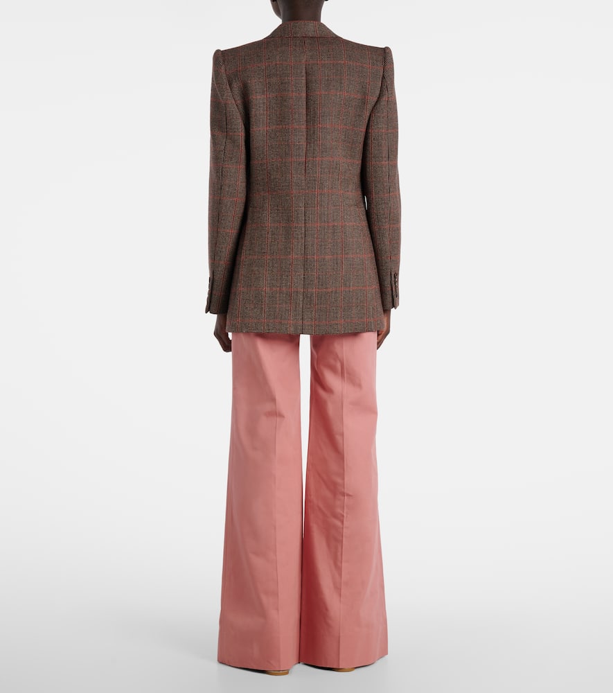 Chloé Checked virgin wool blazer