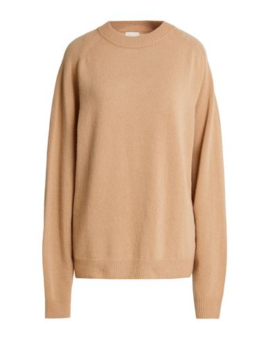 Chocolat Woman Sweater Beige Size L Merino Wool, Cashmere