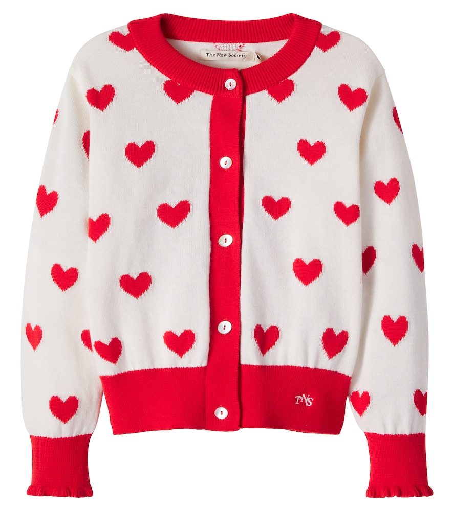 Maqui cotton jacquard cardigan
