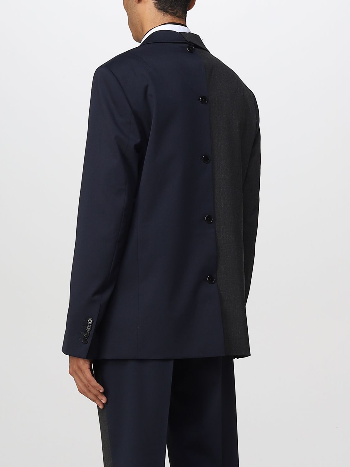 Blazer Men color Blue