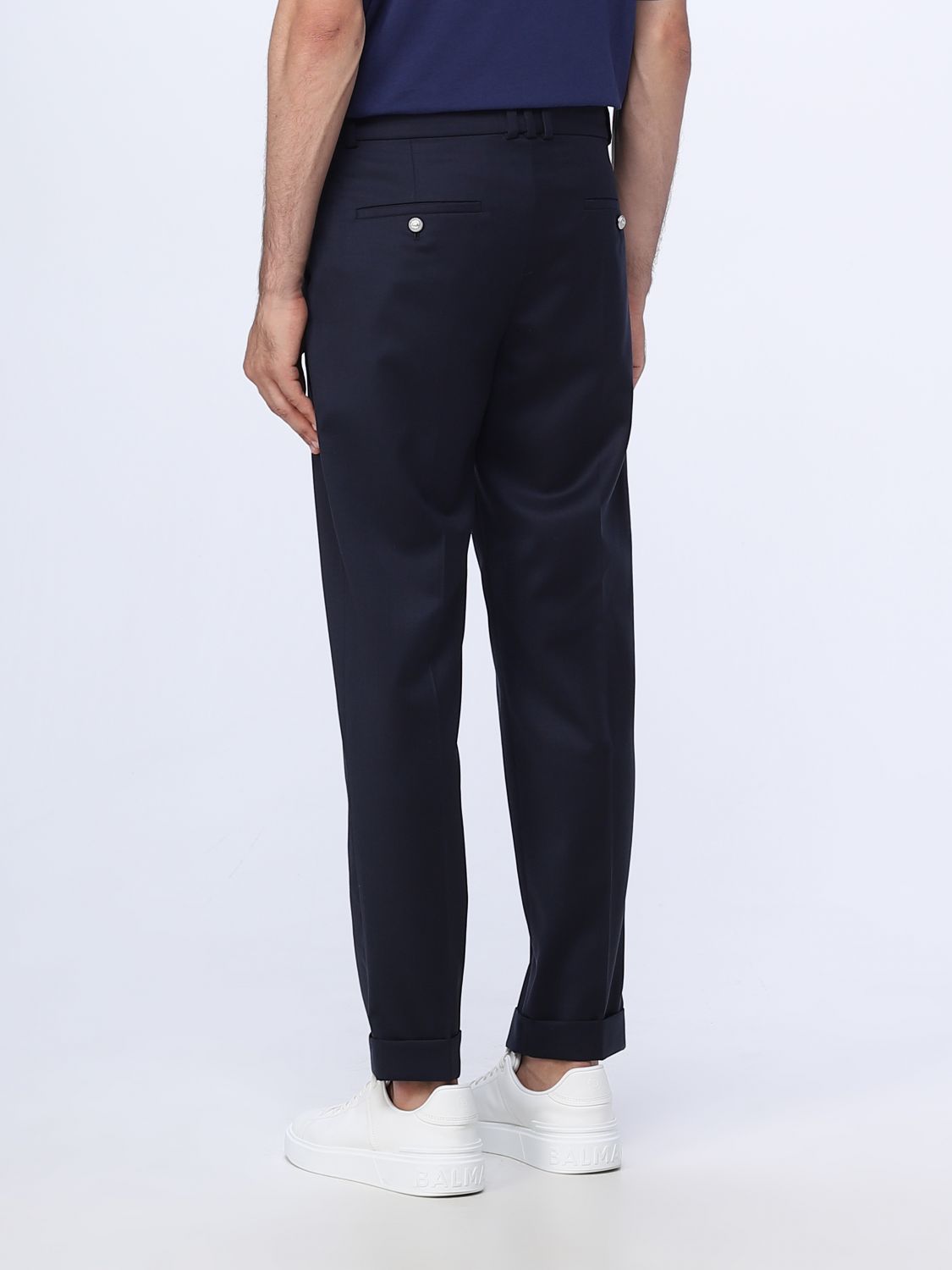 Pants Men color Black