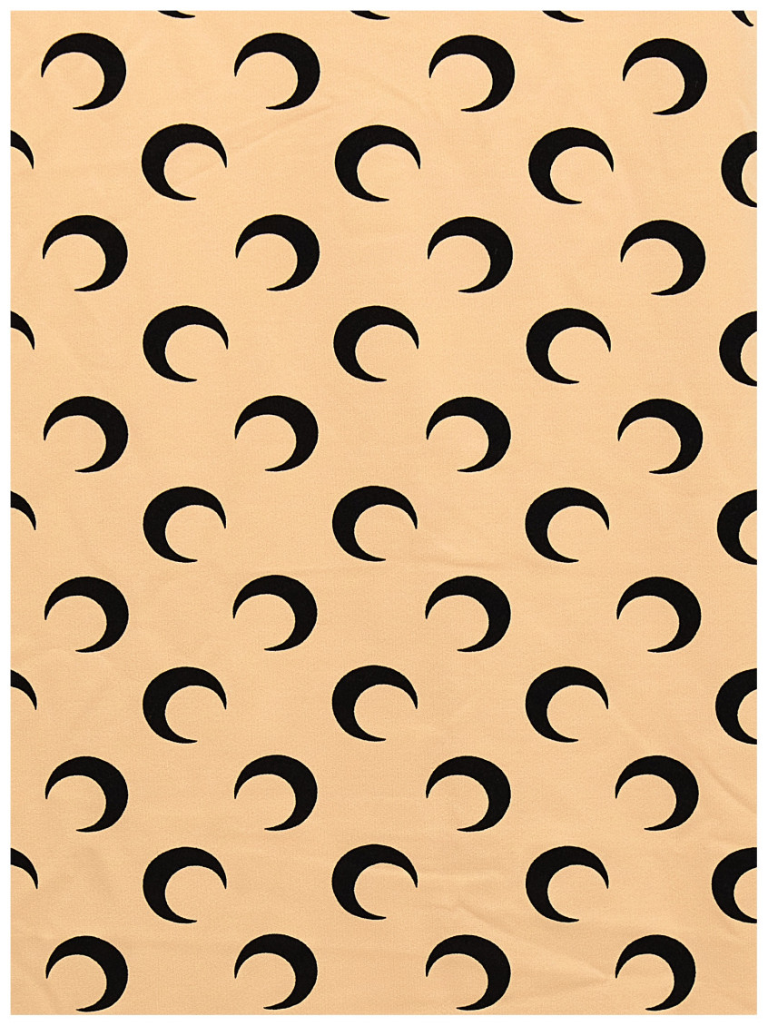 Moon Printed Jersey Tops
