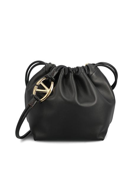 Valentino Garavani VLogo Drawstring Bucket Bag
