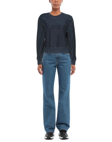 Athleisure Woman Sweatshirt Blue