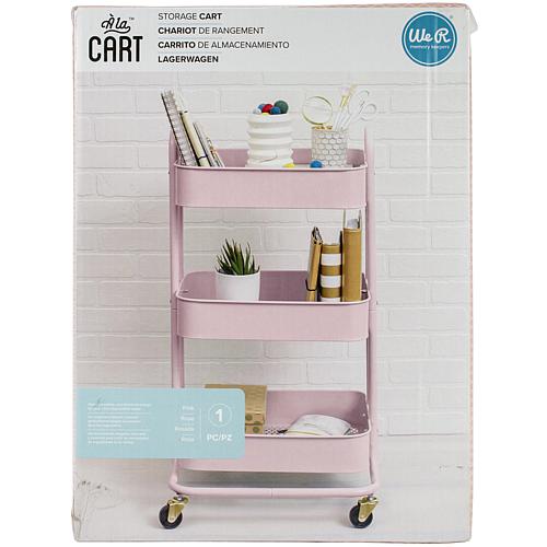 A La Cart Storage Cart With Handles