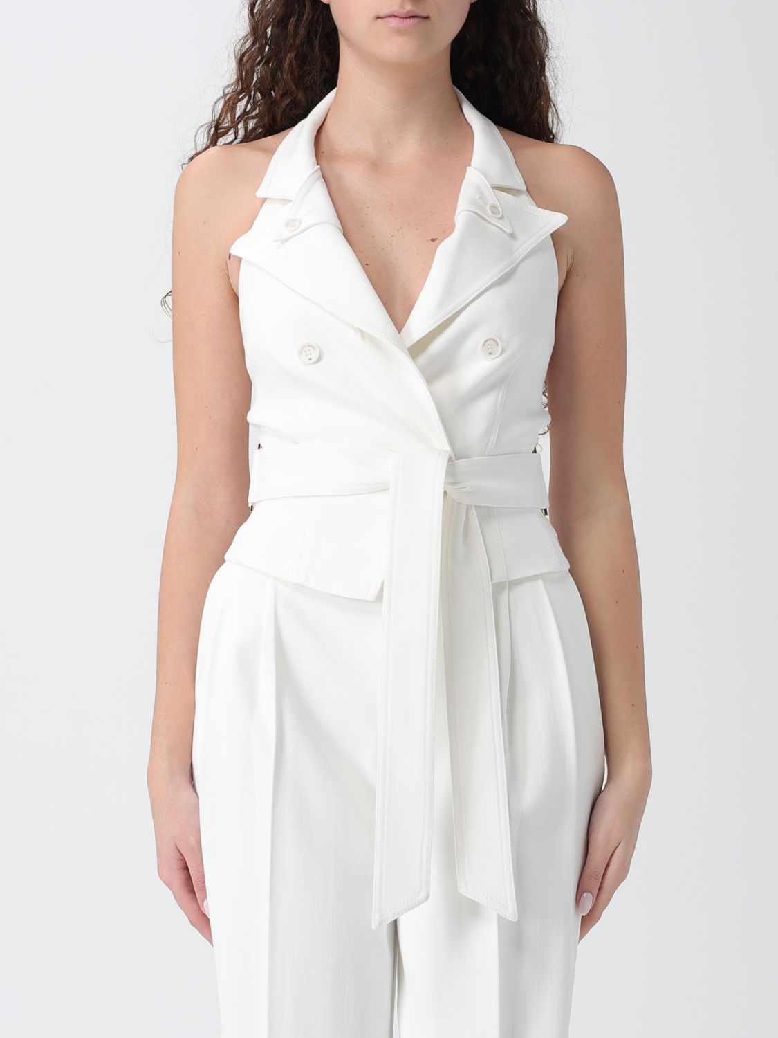 Blazer Woman color White