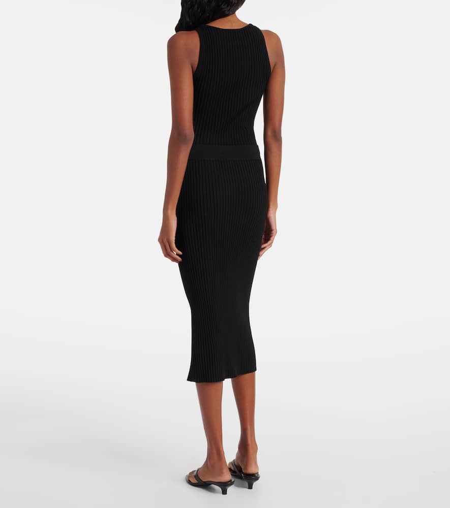 Tanner kniited pencil skirt
