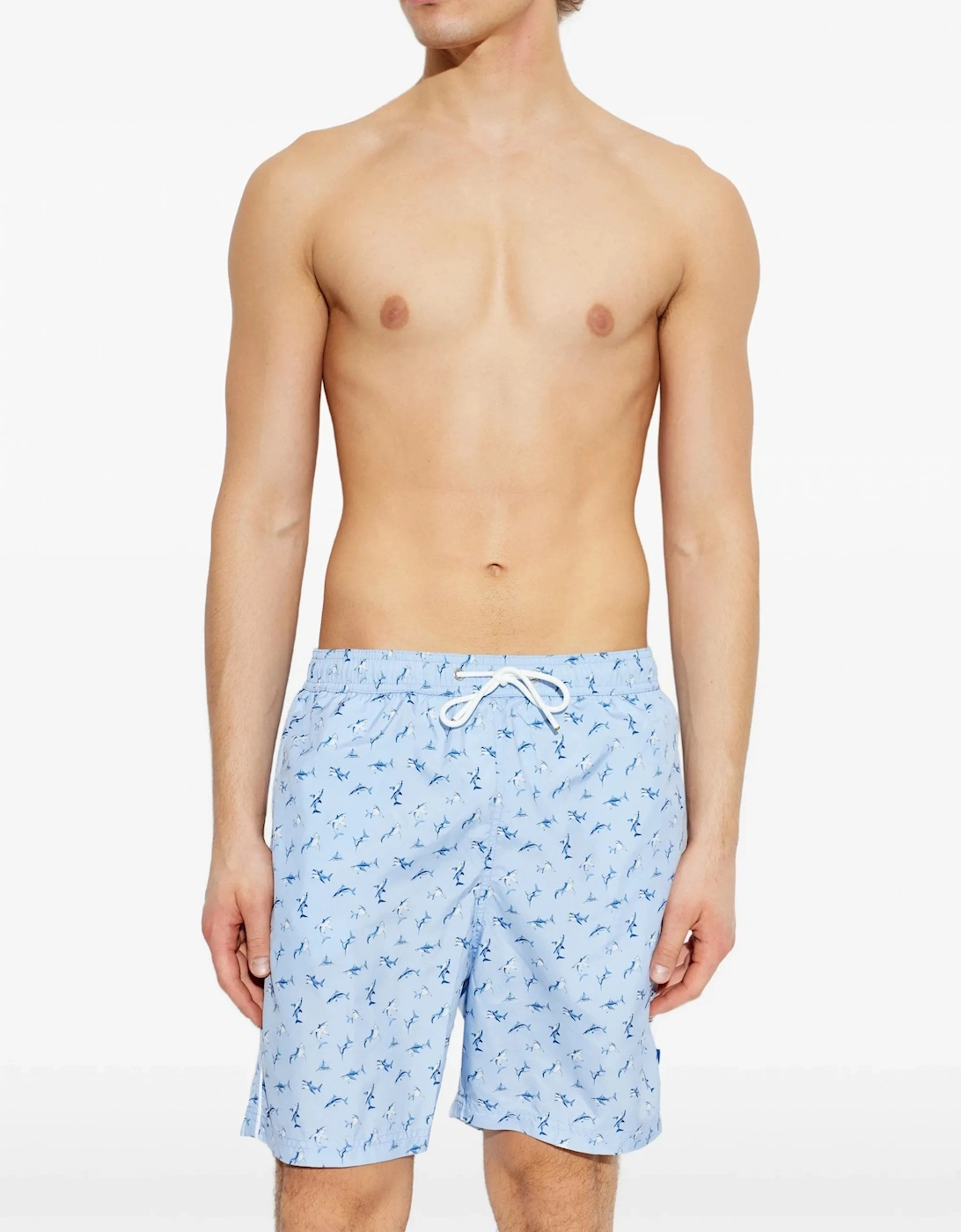 Men's Portofino All-Over Shark Swimshorts Blue