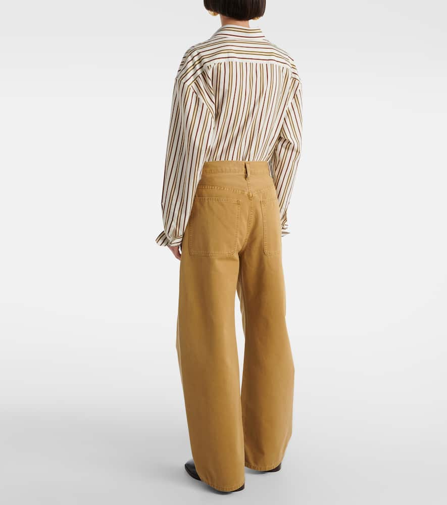 Ayla high-rise wide-leg jeans