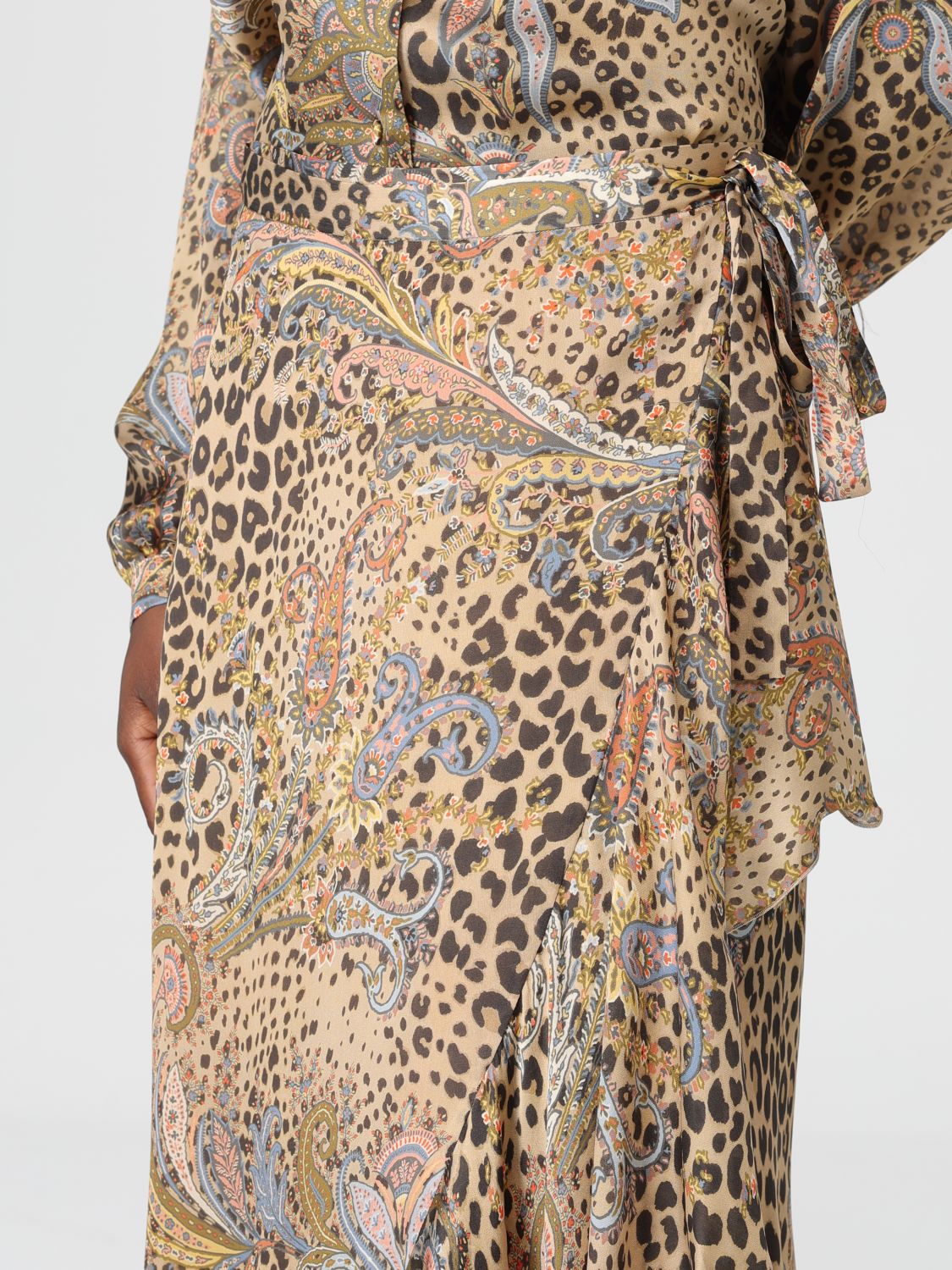 Skirt Woman color Brown
