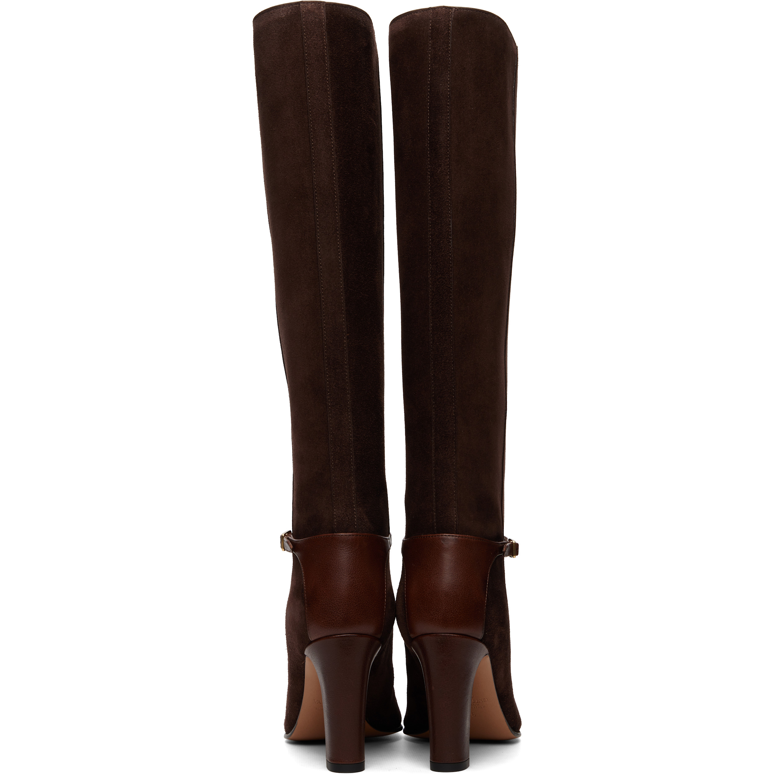 Brown Pattie Crust Leather Boots