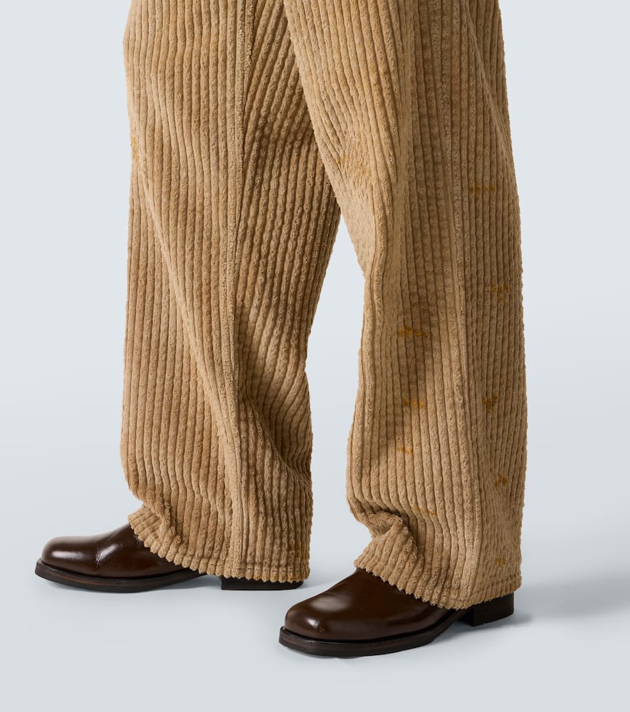 Vast Cut cotton corduroy wide-leg pants