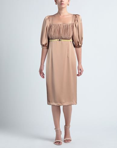 Woman Midi dress Camel