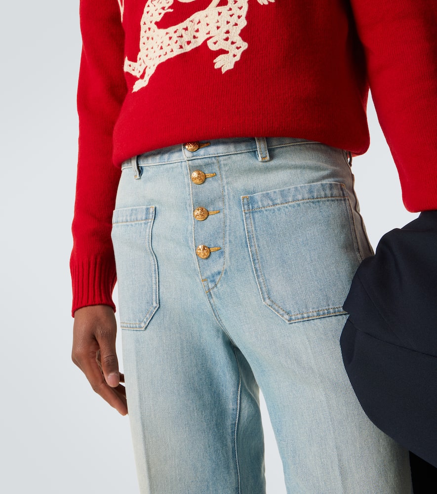 Wide-leg jeans