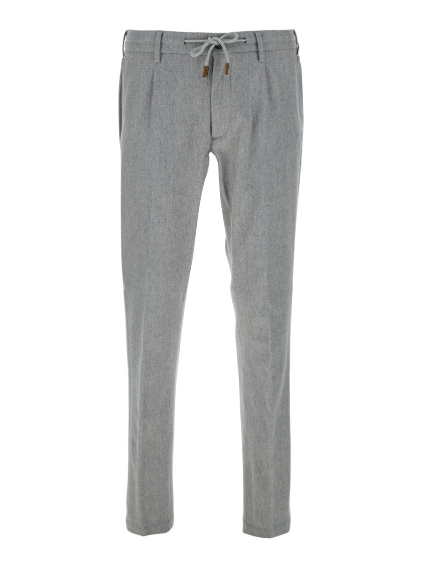 Wool and cashmere pants Man