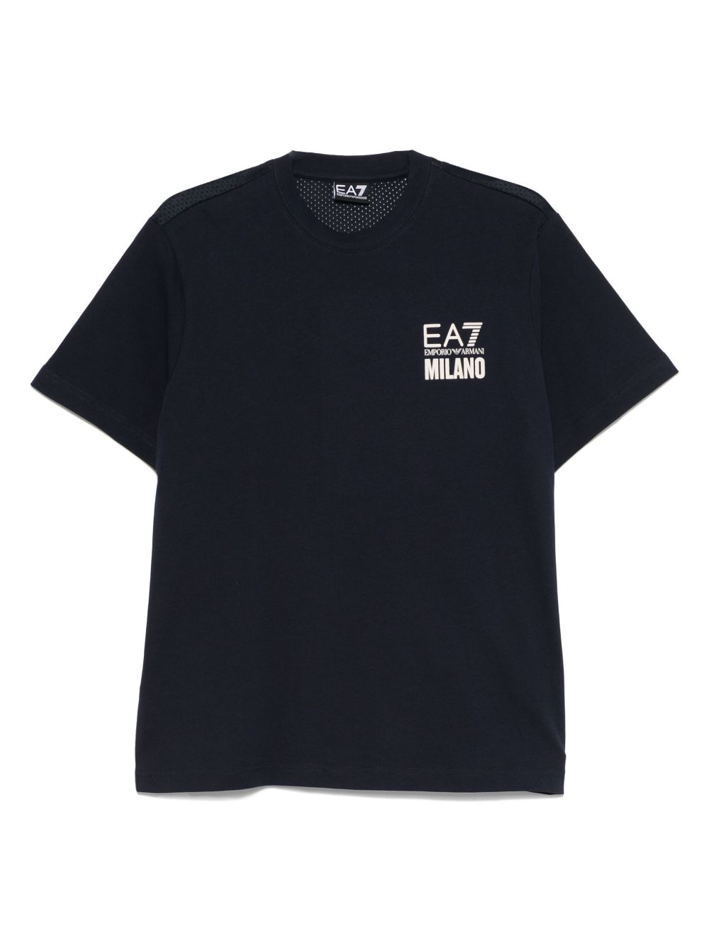 Logo-print T-shirt - Blue
