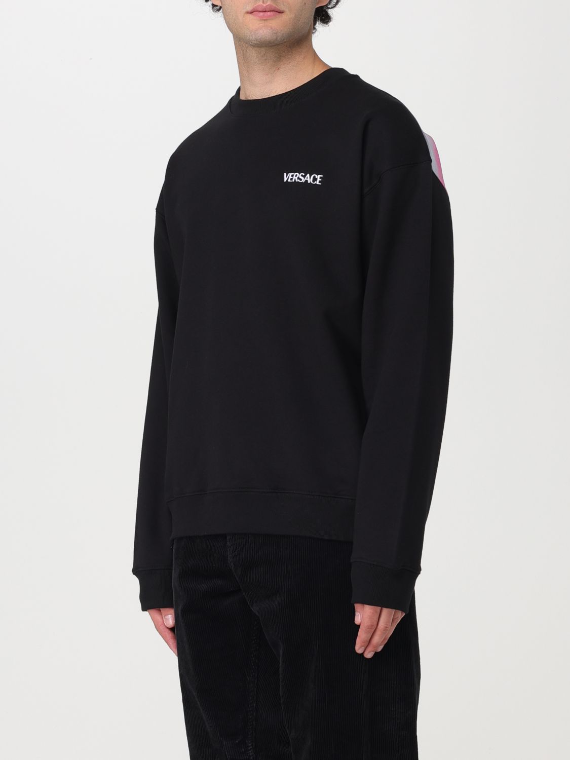 Sweatshirt Men color Black