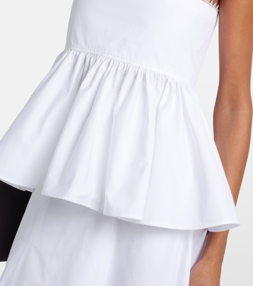 Traversin cotton peplum top