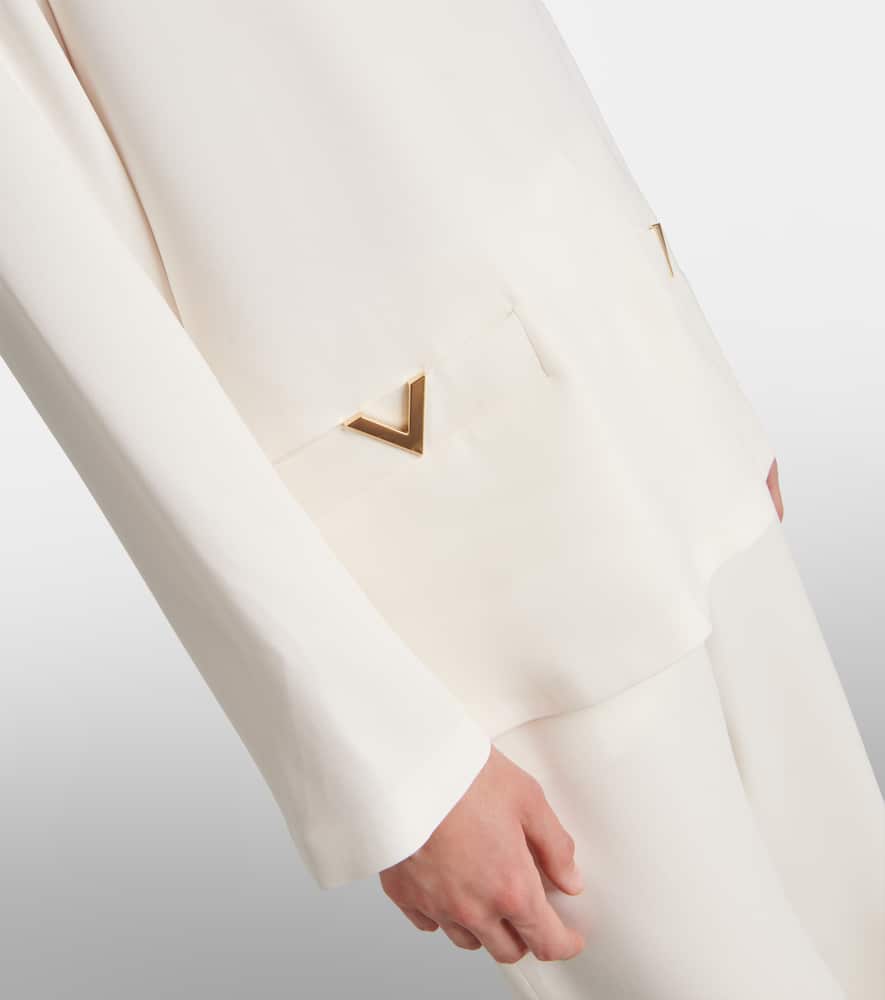 VGold silk top