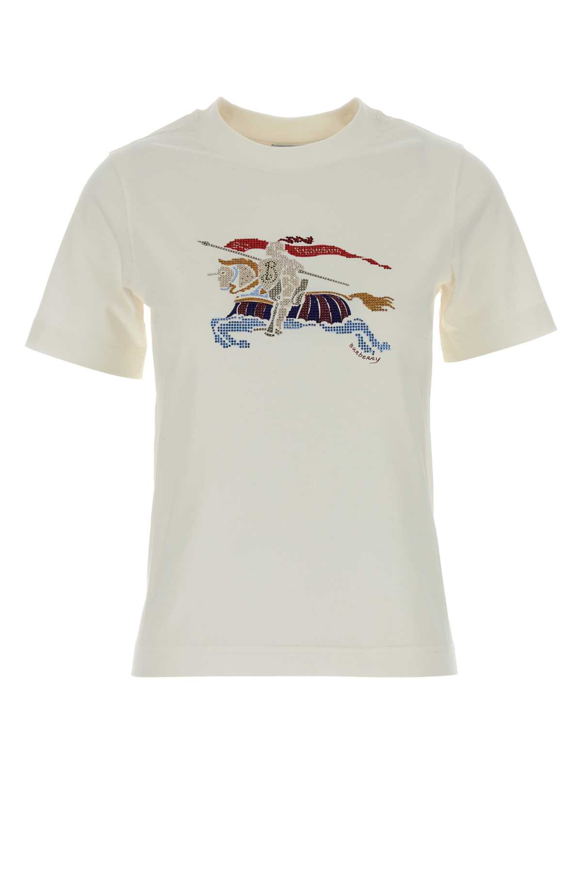 White Cotton T-shirt