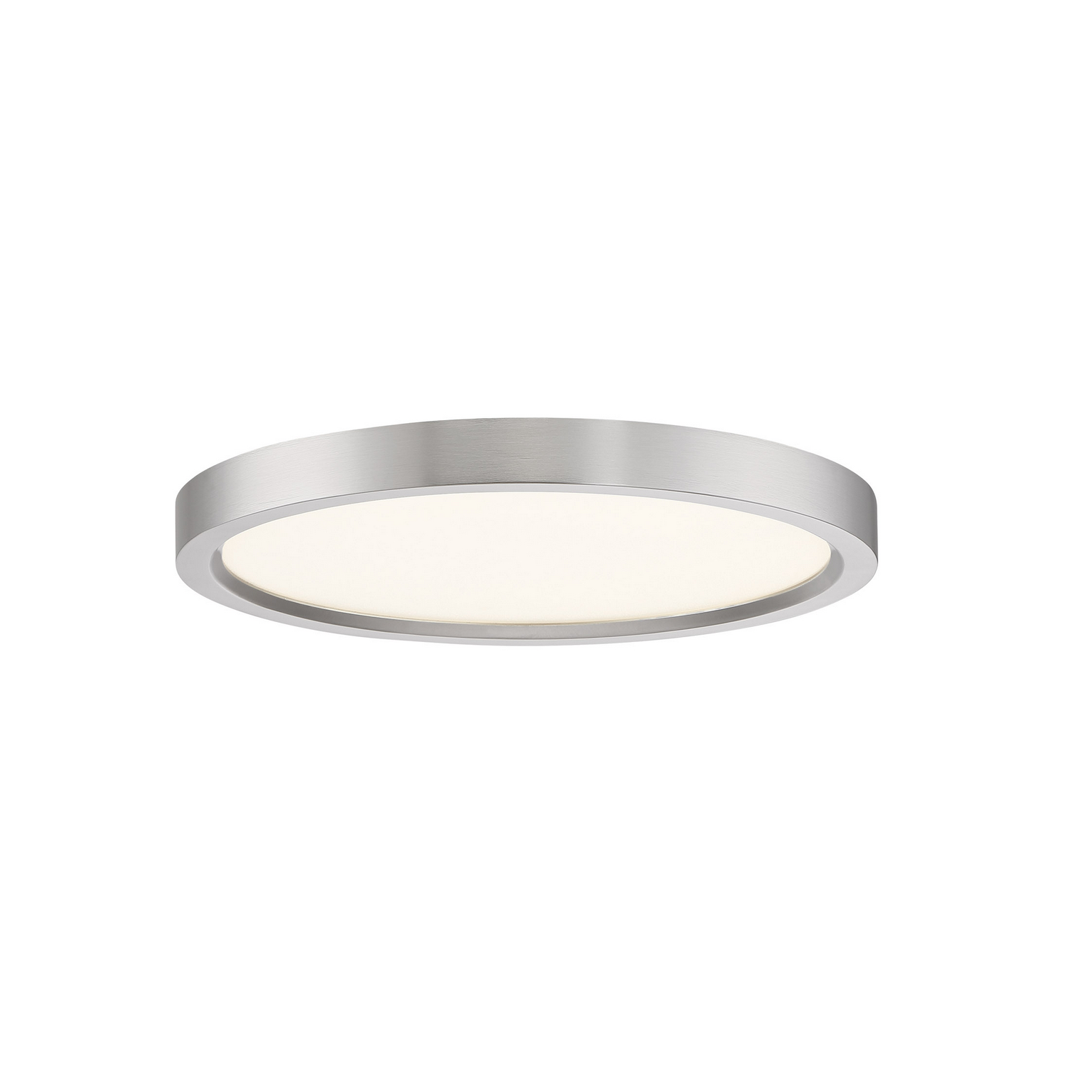 Outskirts LED Flush Mount in Brushed Nicke