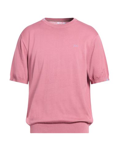 Man Sweater Antique rose Size XXL Cotton