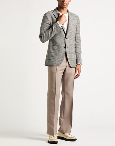 Man Blazer Military green Size 36 Wool, Polyester, Polyamide