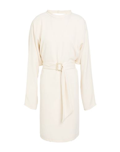 Woman Mini dress Cream Size M Polyester